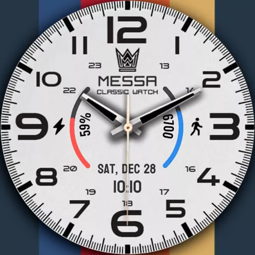 Watch Face Classic White Gold  Apps No Google Play